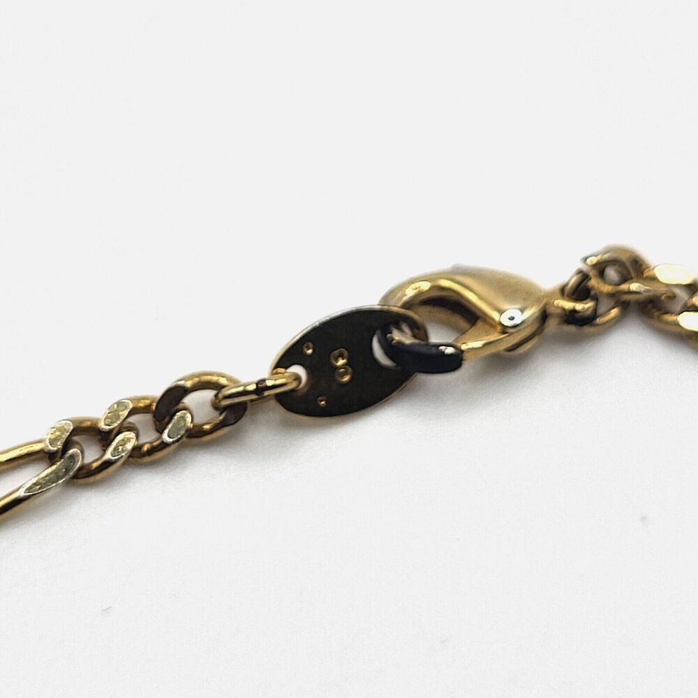 Chain Bracelet Signed 06 7.25in